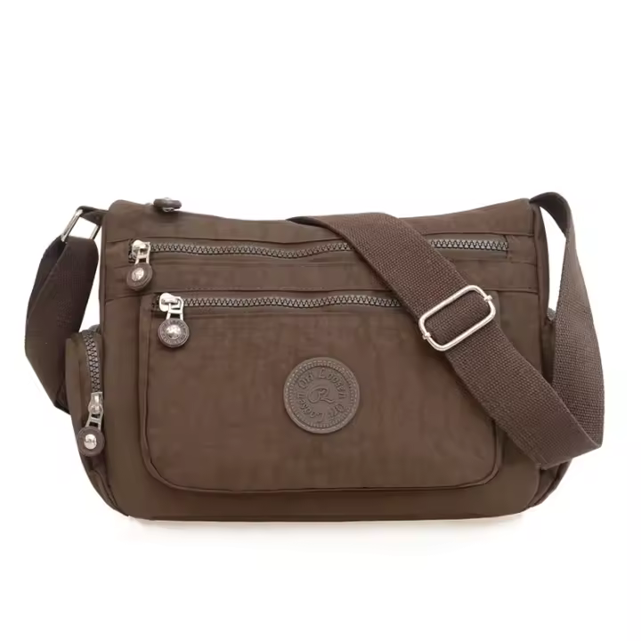 Bolso de hombro de Nailon impermeable para Mujer, Bolsa de Bolsos, informal, a la moda - 1