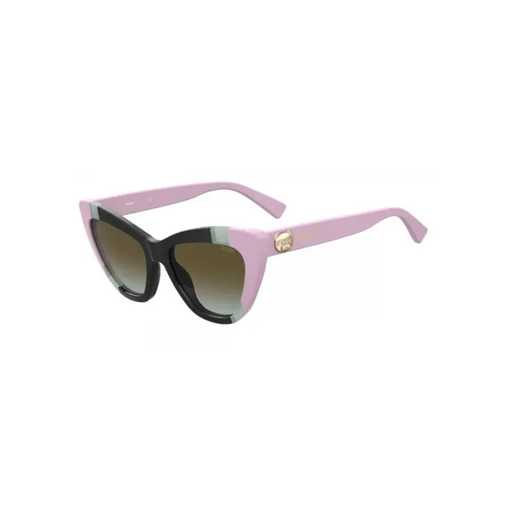 Gafas de Sol MOS122/S, Marca Moschino, Color Negro/Rosa, Talla 53, Para Mujer - 1