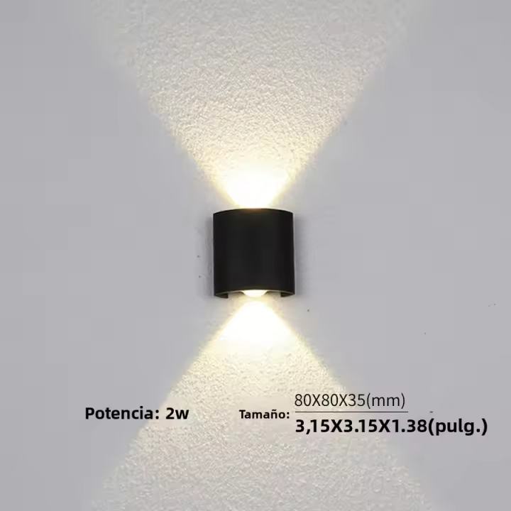 Lámpara De Pared LED Para Exteriores Y Dormitorio Iluminación Moderna Con Sensor De Movimiento 4W 6W 8W 10W Para Pasillo Y Escalera - 1