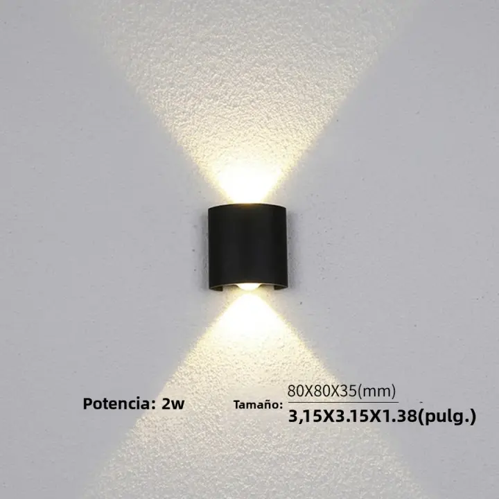 Lámpara De Pared LED Para Exteriores Y Dormitorio Iluminación Moderna Con Sensor De Movimiento 4W 6W 8W 10W Para Pasillo Y Escalera - 1