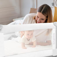 Asalvo Barrera de Cama Estándar de 90 cm - Abatible, Plegable y con Correas de Seguridad, Compacta, Lavable y Fácil de Instalar para una Protección Diaria - details 0