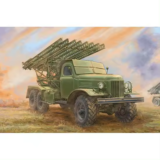 TROMPETER 01075 SOVIET 2B7 MÚLTIPLE LANZADOR DE COHELES BM-13 NM 1/35 - 1