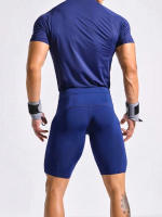 Shorts De Bodybuilding Para Hombre Leggings De Gimnasio Compresión Elástica Pantalones De Running Fútbol Baloncesto - details 14