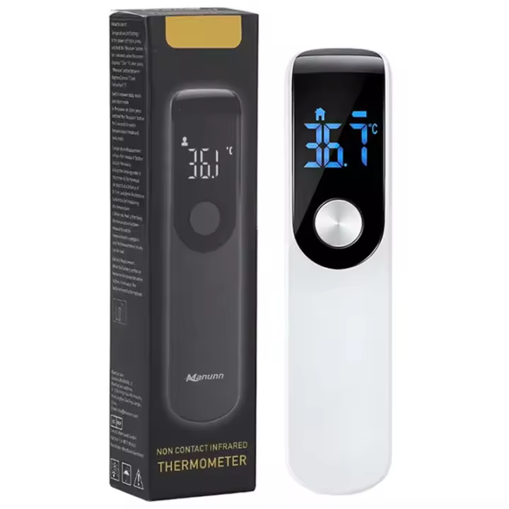 Termómetro De Temperatura Corporal No Contactando Infrarrojo Para Adultos Y Niños Médico Doméstico LCD Infante Adulto Sin Láser - 1