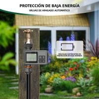 Sistema De Riego Inteligente Con 1/2/3 Salidas Timer Automático Para Jardín Exterior Programador De Riega Faucet Y Mangueira - details 5