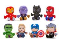 peluche avengers capitan amerca,hulk,iroman,spiderman,negro panter thano 30cm-marvel - details 9