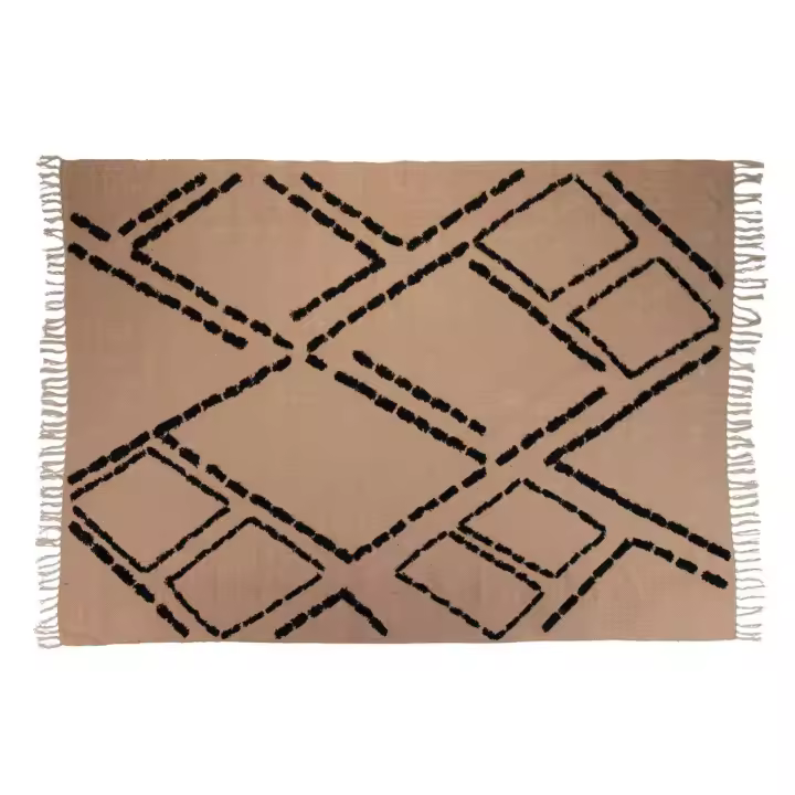 Adda Home Alfombra Tejida A Mano 170x240 Cm - Decoración Hogar Confort y Calidez - 1