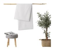 HOGARISIMO Funda de almohada blanca ,70cm-80cm-90cm-105cm-135cm-150cm ,rams Funda protector de almohada transpirable  ,Disponible en gran variedad de medidas. - details 2
