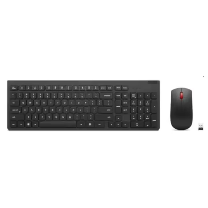 COMBO LENOVO ESSENTIAL WIRELESS TECLADO Y RATON QWERTY NEGRO - 1