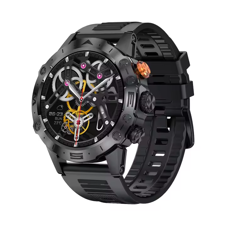 bluetooth MT43pro smartwatch llamada frecuencia cardíaca presión arterial oxígeno en la sangre vigilancia de la salud smartwatch deportivo - 1