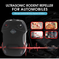 Repelente De Ratones Ultrasonido 5V/12V Para Coche Alta Potencia Con Alarma Luz Roja Y Blanca Recargable Repelente De Roedores - details 0
