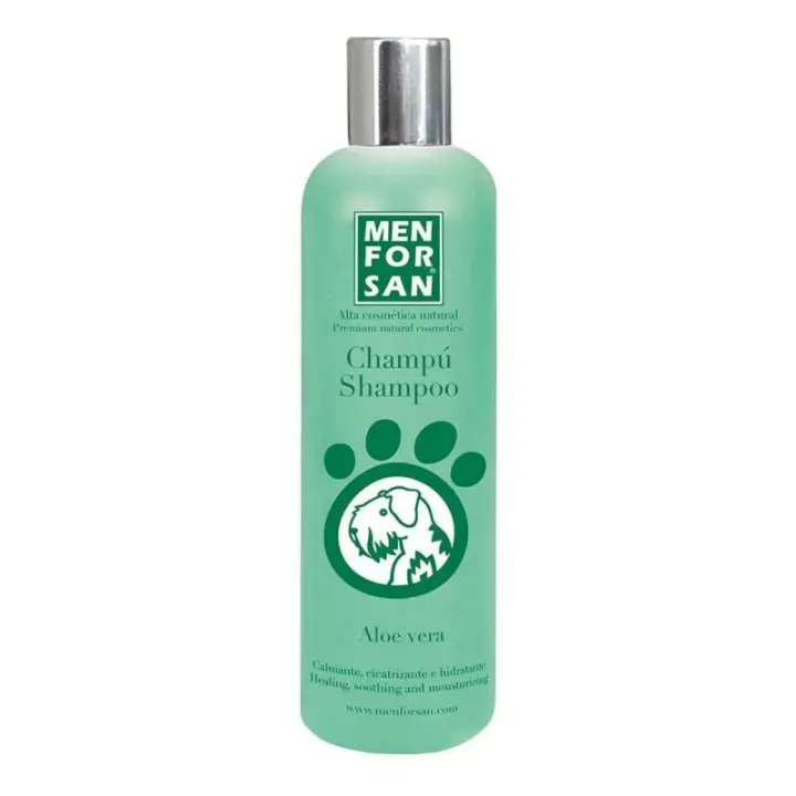 Champú para mascotas Menforsan Perro Aloe Vera 300 ml - 1