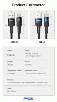 Cable De Carga Rápida NNBILI 100W USB Tipo C Para Huawei P60 Realme Oppo Oneplus Poco Cable De Datos Con Conector a USB a Y Conector B Tipo C - details 9