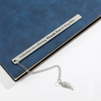 Marcapáginas De Acero Inoxidable Elegante Para Amantes De Los Libros Regalo Para Profesores Y Estudiantes Suministros Escolares Marcador De Lectura - details 0