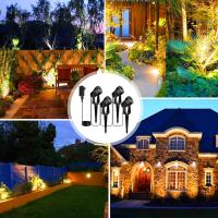 Focos de Jardín de Alimentación por Red, 46 pies/14 M 4 en 1 Luces LED de Paisaje Blanco cálido 3000 K 14 V IP65 waterproof Jardín al Aire Libre - details 4