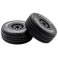 4pcs Neumáticos De Camión De Pista Corta 112mm 1/10 Con Rueda Y Hex 12mm Para Slash Arrma Senton HuanQi 727 Vkar 10sc Hpi Coche RC - details 2