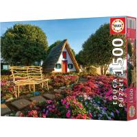 Educa - Santana, Madeira  Puzzle de 1500 Piezas  Medidas: 85 x 60 cm. Incluye Cola Fix Puzzle. +14 años Educa 19938 - details 9