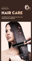 ROFAELEC 2 En 1 Rizador Y Liso Profesional Con Pantalla LED Ión Negativo Herramienta De Belleza Para Cabello Térmico Control Digital Dual Voltaje - details 7