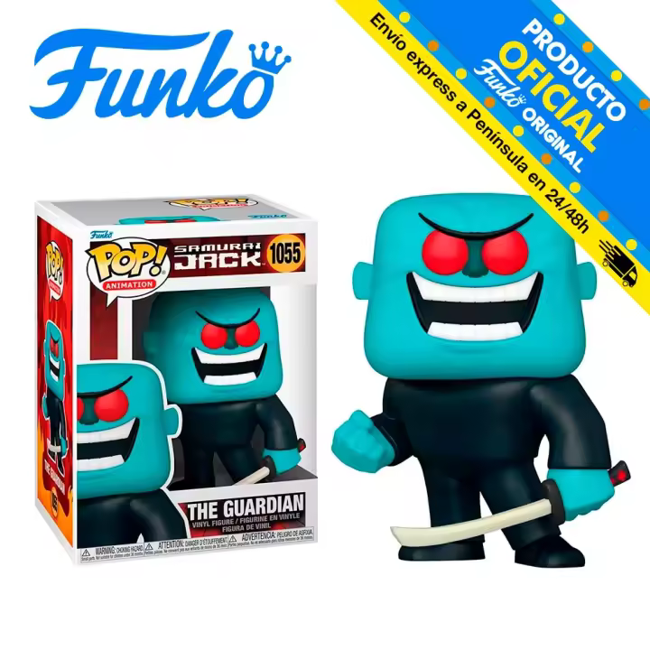 Funko Pop! Samurai Jack - El Guardián, 57374, Nº1055 - 1