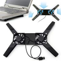Nueva Placa De Enfriamiento Para Laptop Con 2 Ventiladores USB Universal Compatible Con Laptops De 7-15 Pulgadas Soporte Para Laptop - details 3