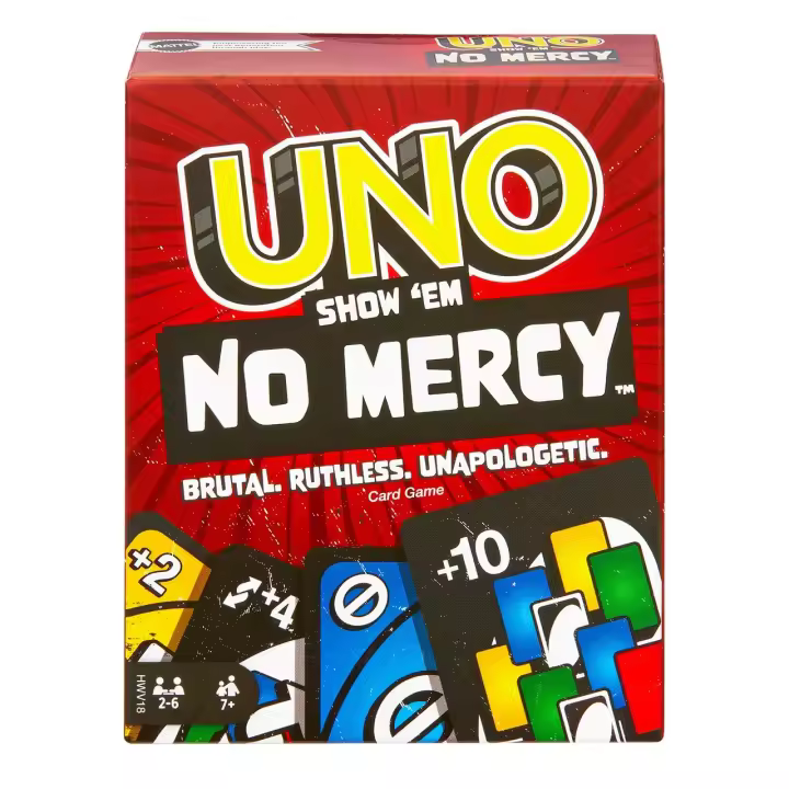 Juego Uno No Mercy HWV18 UNO MATTEL GAMES - 1