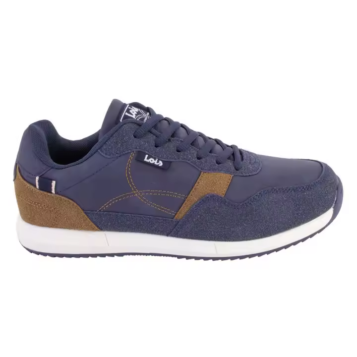 LOIS 64469 Zapatillas casual de hombre azul marino 625 - 1