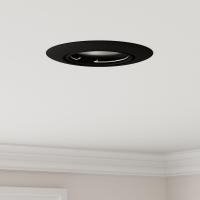 vidaXL Lámparas Set de 24 Negro Plástico 9 cm Moderno - details 0