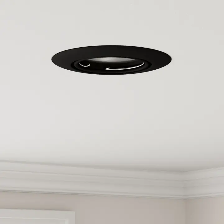 vidaXL Lámparas Set de 24 Negro Plástico 9 cm Moderno - 1