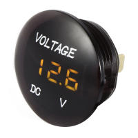 Voltímetro Digital Universal Impermeable Allsome Para Motocicleta Auto Camión Medidor De Voltaje LED DC 12V-24V 1 Pieza - details 6
