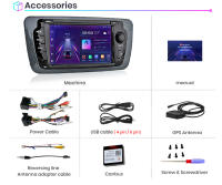 Junsun Android 13 inalámbrico CarPlay Android Auto Radio para Seat Ibiza 6j 2009 2010 2011 2012 2013 Citroen C-Crosser coche Multimedia navegación GPS autorradio - details 23