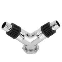 Conector de Manguera en Y antiolor, adaptador de junta en T de drenaje de suelo, herramienta de drenaje, Lavadora - details 2