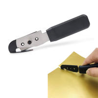 Herramienta De Corte De Película De Estilo Para Coche Con Hoja De Acero Inoxidable Herramienta De Corte De Película De Ventana Con Base De Goma - details 3