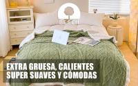 NQT Manta Borreguillo Jacquard para Sofá Cama 130x160cm, 160x220cm y 220x240cm - Mantas Polar Reversible de Sherpa Gruesa, Calientes Super Suaves y Cómodas - details 0