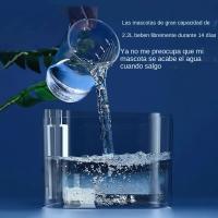 Fuente De Agua Para Gatos Con Filtro Y Bomba Eléctrica USB Silenciosa Dispensador De Agua Para Mascotas Auto Recirculante Forma De Oreja De Gato - details 3