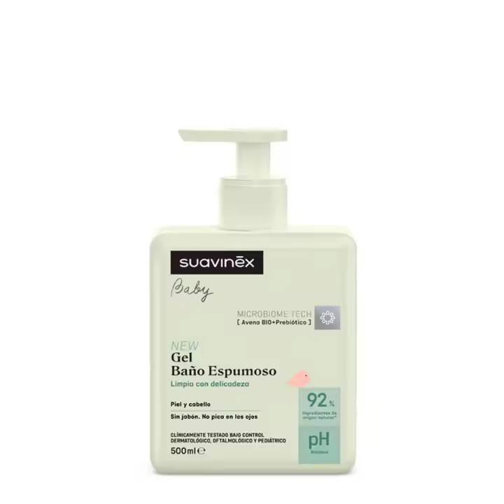 Suavinex gel baño espumoso 500ml - 1