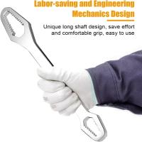 Llave Torx Universal Ajustable 3-17mm Dobles Cabezas Herramienta Manual Para Fábrica Autocerrajería Para Gafas Y Reparación De Bicicletas - details 5