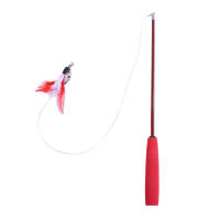Juguete Para Gatos Telescopio De Tres Secciones Muy Largo Palillo Telescopio Para Gatos Cabeza De Pluma Reemplazable Suministros Para Juguete De Gatos - details 25