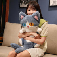 Muñeco De Peluche De Gato Con Ojos Grandes Y Diseño De Ballena Creativa Suave Y Cartoon Juguete Para Niños Regalo De Navidad - details 15