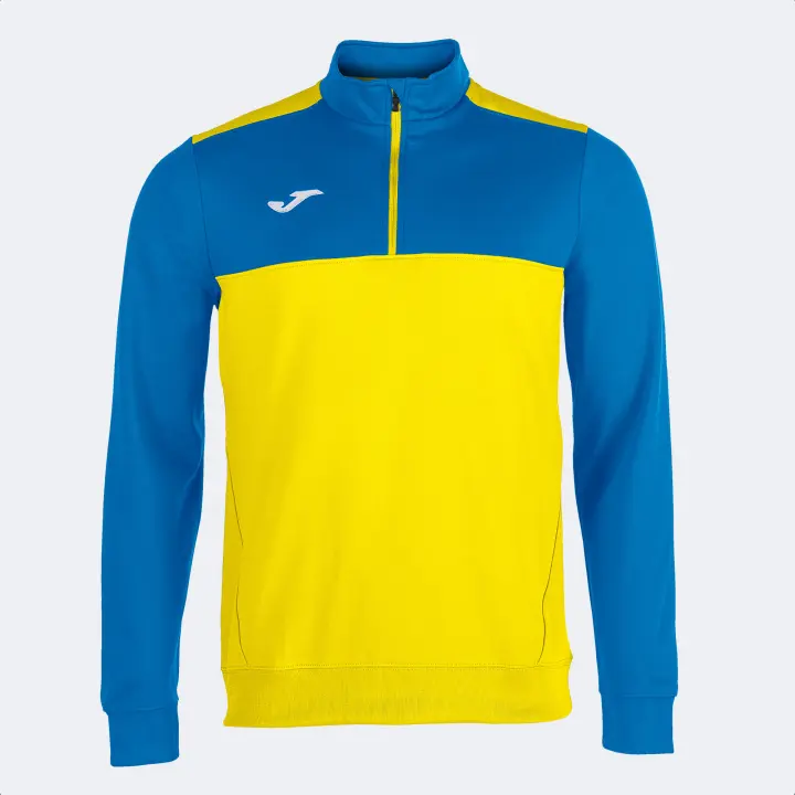 JOMA SUDADERA 1/2 CREMALLERA WINNER AMARILLO ROYAL Talla 6XS Niño Junior - 1