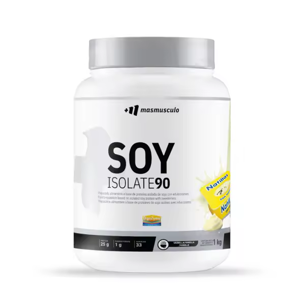 SOY Isolate90 (Proteína Aislada de Soja) - 1kg MM Supplements - 1