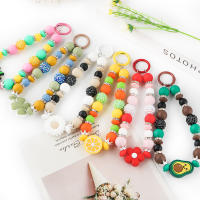 Nuevos 64Pcs/Box De Bolas De Silicona Impresas Con Diamantes Para Hacer Joyas DIY Kit De Accesorios Para Cadena De Llaves Collar Pulsera - details 4