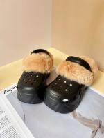 Nuevos Sandalias De Invierno Con Diseño De Dibujos Animados Para Mujer Zapatillas De Playa Con Plataforma Gruesa De 7cm Y Suela De Algodón Zapatillas De Jardín Para Mujer - details 13