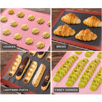 Manta De Silicona Perforada Para Hornear Resistente Al Calor Para Galletas Y Pastelería Almohadilla Antideslizante Para Amasar No Adhesiva - details 2