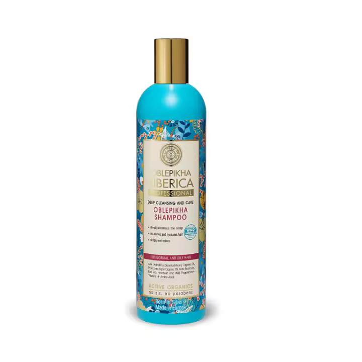 OBLEPIKHA SIBERICA CHAMPU CABELLO NORMAL Y GRASO 400 ML - 1