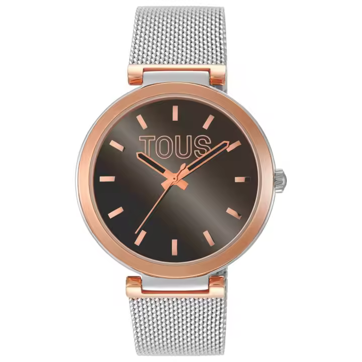 Reloj Tous S-mesh mirror con esfera marrón     ORIGINAL con garantía y packaging oficiales de la firma - 1