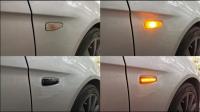 2pcs Luz De Señal Dinámica LED Amarilla Para Parachoques Mitsubishi Lancer EVO X Outlander Sport Mirage 2014+ Lámpara De Marcador Lateral - details 1