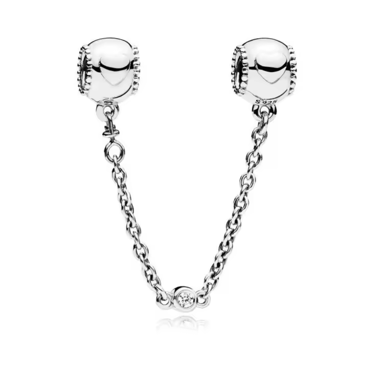 Cadena de seguridad Pandora Corazones Ocultos en plata 796457CZ-05 PANDORA Raíz Joyas de Plata Promoción 3x2 en Joyas de Pandora Joyas Pandora MUJER inicio Cadenas Pandora Mujer Pandora original - 1