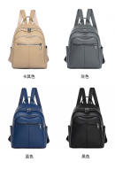 Mochila de viaje urbana sencilla de PU para mujer - details 5