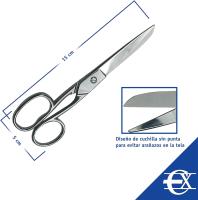Tijeras de Costura Euroxanty | Corte Rápido y Preciso | Acero Inoxidable | Mango Ergonómico | 15 CM - details 2