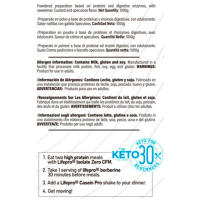LIFE PRO NUTRITION CASEIN PRO 900G - Caseína de Liberación Lenta - Con Enzimas Digestivas - Efecto Saciante Prolongado - details 2
